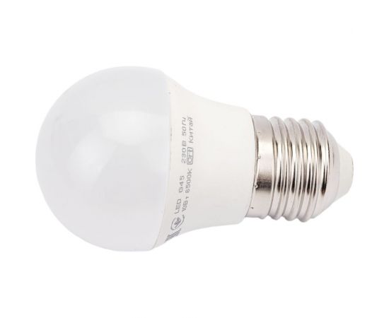 Светодиодная лампа GENERICA G45 шар 10Вт 230В 6500К E27 LL-G45-10-230-65-E27-G – изображение 2