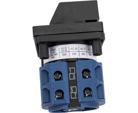 Кулачковый переключатель EKF ПК-1-42, 25А, 2P, 1-0-2, PROxima SQpk-1-42-25 – изображение 2