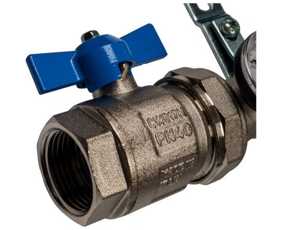 Коллектор из нержавеющей стали в сборе с расходомерами STOUT 2 выхода SMS 0907 000002 – изображение 7