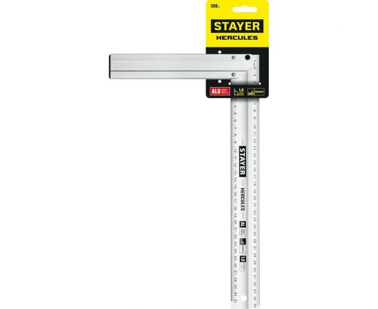 Жесткий столярный угольник STAYER Hercules 3432-35 – изображение 3