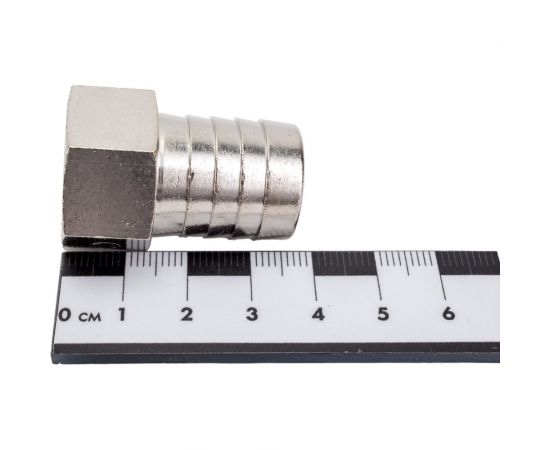 Штуцер STOUT Sft-0066-001220 вр никелированный 1/2"x20 RG008T5Q8JI52D – изображение 2