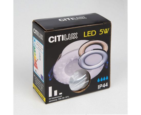 Встраиваемый светильник Citilux Акви влагозащищенный Белый CLD008010 – изображение 2