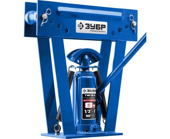 Гидравлический вертикальный трубогиб ЗУБР Профессионал ТВГ-8-K 1/2-1"", 8 т в кейсе 43078-08-K_z01 – изображение 7