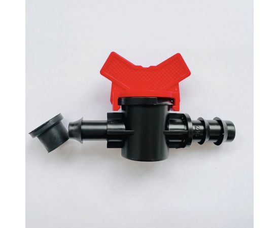 Стартовый кран 8 мм для трубки 16 мм Профитт с уплотнительной резинкой 1892501 