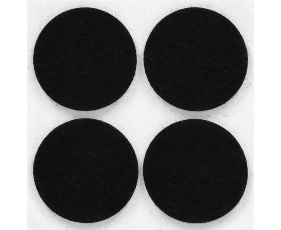 Защитные протекторы из фетра VORTEX черные, 38 мм 24349 