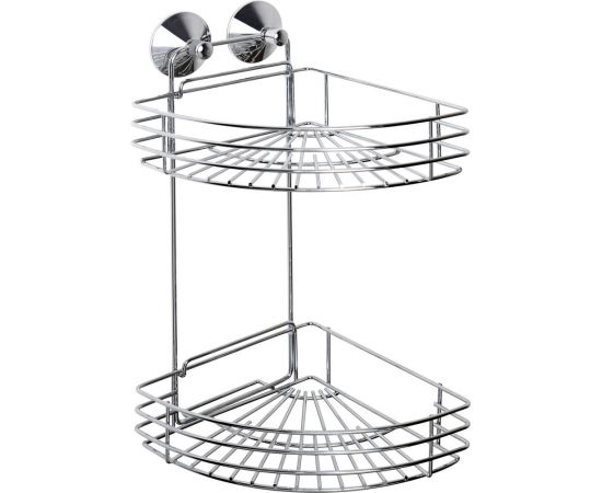 Настенная угловая полка VERRAN Real 2 яруса 285-04 