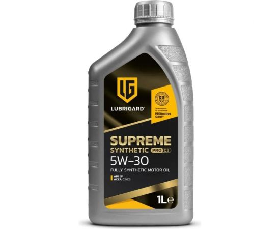 Моторное масло lubrigard SUPREME SYNTHETIC PRO C3 5W-30 1л LGPSPMSC3530CH12 