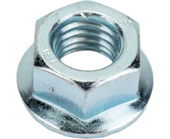Гайка с фланцем STARFIX М12, цинк, класс прочности 6, DIN 6923, 25 шт. SMP2-66047-25 