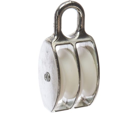 Двойной оцинкованный блок для троса, нейлоновый шкив 50мм 1шт - ярлык Tech-Krep 112733 