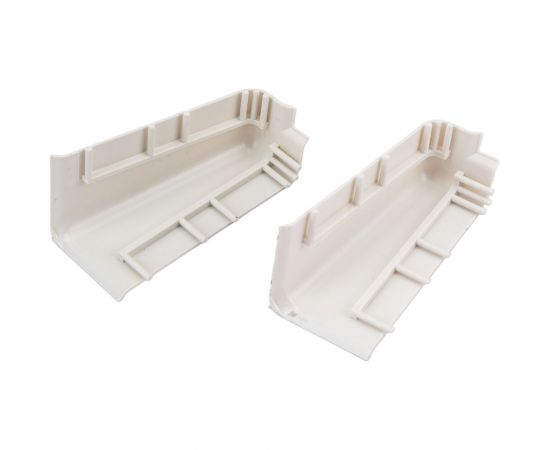 Наружный угол для плинтуса Волшебная палочка Home ПВХ, 70 мм, в упаковке 2 шт., 7011 УТ000075275 