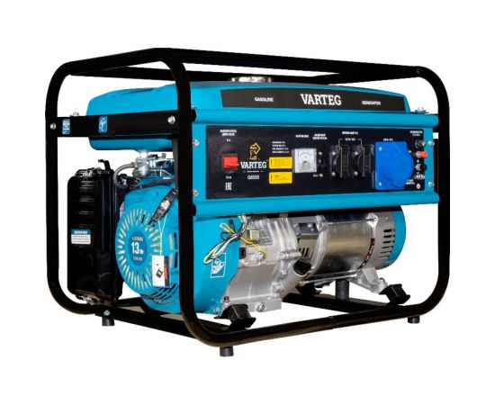 Бензиновый генератор VARTEG G6500 6211 