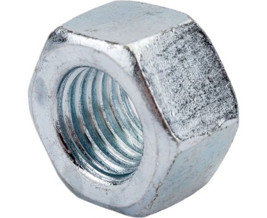 Гайка МЕТАЛЛСЕРВИС М16 ГОСТ 5915-70 цинк, 10 шт. 1239724 – изображение 5