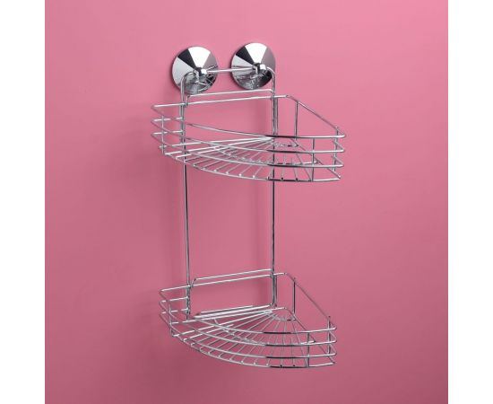 Настенная угловая полка VERRAN Real 2 яруса 285-04 – изображение 3