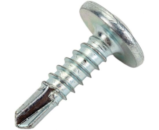 Саморезы КРУТ 4.2x16 мм, прессшайба, сверло, 1 кг, 490 шт. 4687203297596 – изображение 5