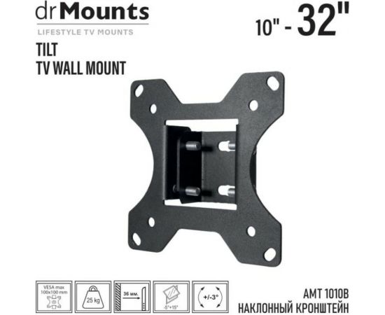 Наклонный кронштейн Godigital Dr mounts черный 10"-32" AMT 1010B – изображение 4