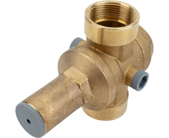 Редуктор давления ICMA S.P.A. муфтовый, с боковым подключением манометра, max t=90, max 40 бар, выход 1-6 бар, внутренняя резьба 1 1/4"" 246 /91246AG05 – изображение 3