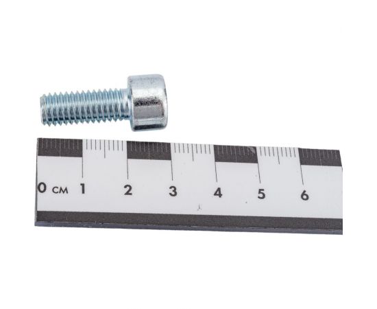 Винт с внутренним шестигранником МЕТАЛЛСЕРВИС M8x20 DIN 912 цинк, 30 шт. 1239387 – изображение 2