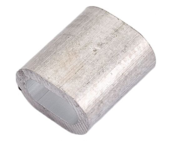 Зажим троса vipкрепеж алюминевый, 2 мм, 3 шт. 10405 VIP – изображение 3