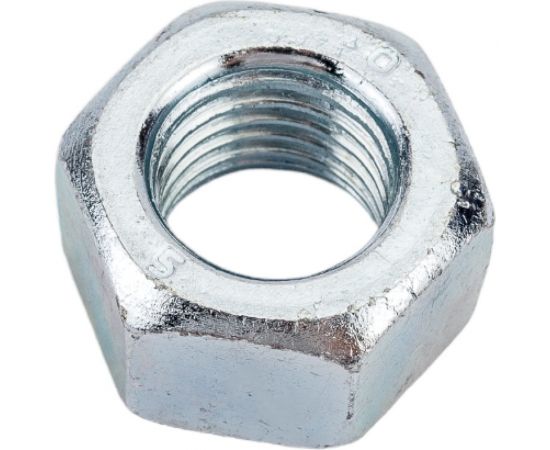 Гайка МЕТАЛЛСЕРВИС М16 ГОСТ 5915-70 цинк, 10 шт. 1239724 – изображение 4