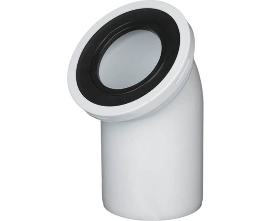 Фановая труба для унитаза АНИ Пласт 110 мм, 45 гр., пластиковая труба W4220 025-0159 – изображение 3