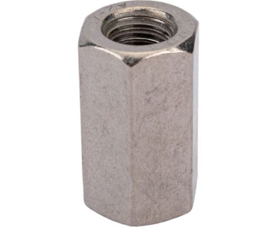Гайка DINFIX DIN6334 (соединительная\удлиняющая) А2 нерж., М10, 1 шт. 00-00003268 – изображение 3