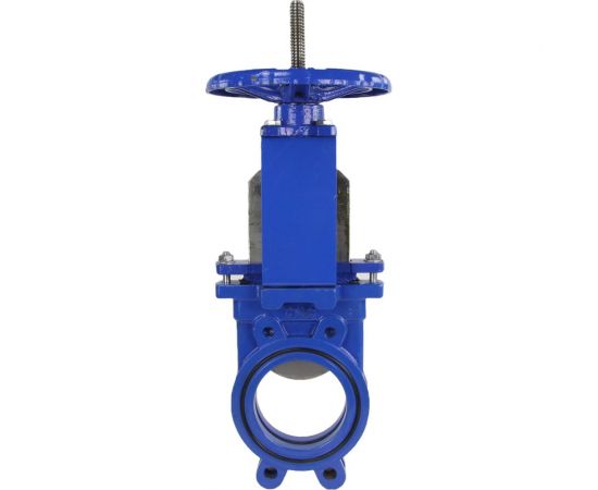 Шиберная задвижка DN.ru ножевая GGG40-SS304-NBR-2W Ду150 Ру10, двухсторонняя, штурвал D040-03168 – изображение 4