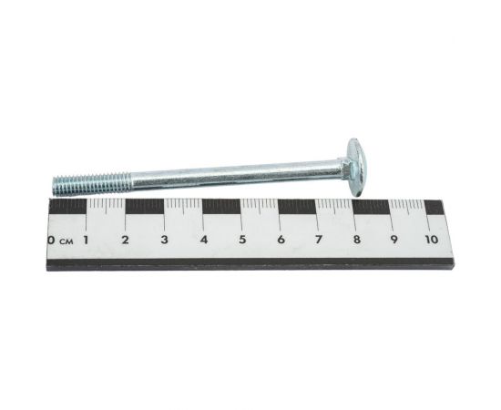 Мебельный болт Качественный КРЕПЕЖ DIN 603 6x80 25 шт 0300731 КЧ – изображение 2