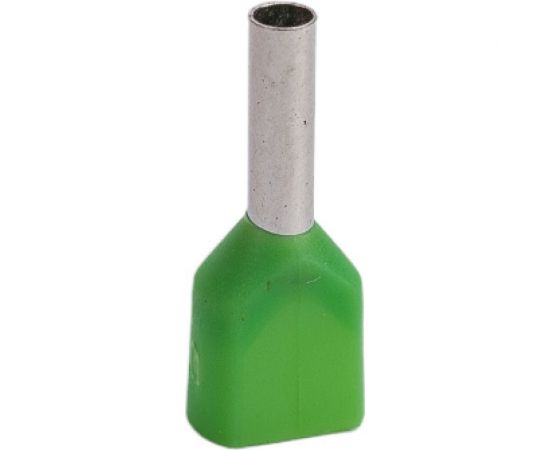 Двойной изолированный наконечник-гильза HLT Ншви2 1.0-8 мм зеленый упаковка 100 шт 084-04-62,084-04-062 4670042794296 – изображение 3