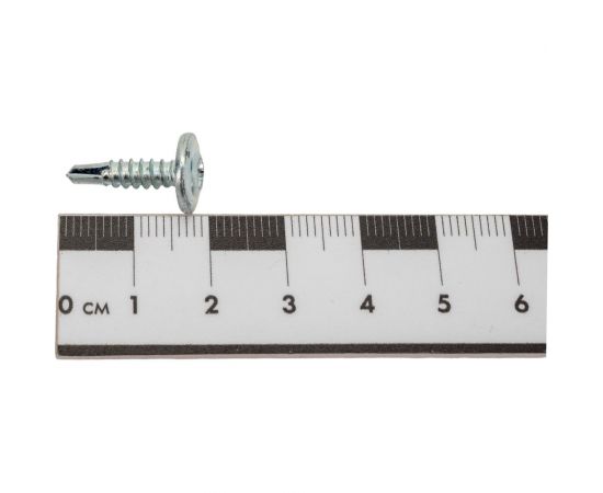 Саморезы КРУТ 4.2x16 мм, прессшайба, сверло, 1 кг, 490 шт. 4687203297596 – изображение 3