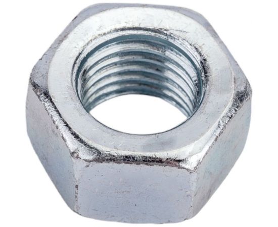 Гайка МЕТАЛЛСЕРВИС М16 ГОСТ 5915-70 цинк, 10 шт. 1239724 – изображение 3