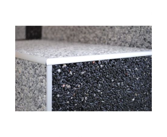 Каменный ковер - декоративное покрытие Kitstone цвет Caviar 1810101 – изображение 5