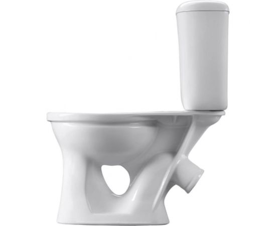 Унитаз-компакт Santeri Виктория белый нижний подвод косой выпуск 1/реж 1.P301.6.S00.00B.F 023-1638 – изображение 6