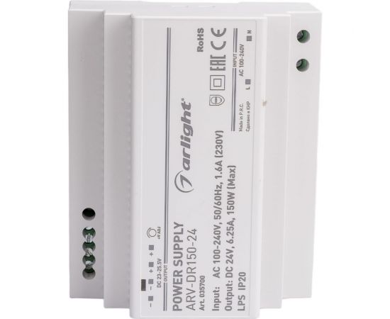 Блок питания Arlight ARV-DR150-24 035700 – изображение 2