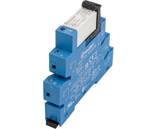Интерфейсный модуль реле Finder 2 перекидных контакта 8А, 230В AC, винтовые зажимы, 385282300060 – изображение 4