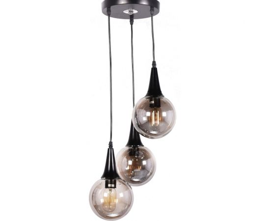 Подвесной светильник Lumina Deco Rocherro LDP 11191-3 BK 