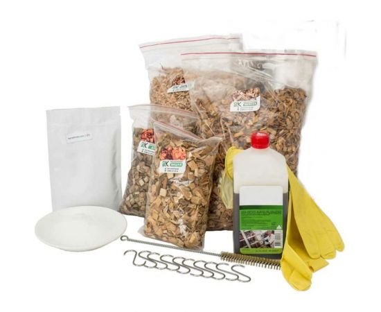 Набор щепы для копчения Вкус Качества Комбо-набор коптильщика combo-set-08 