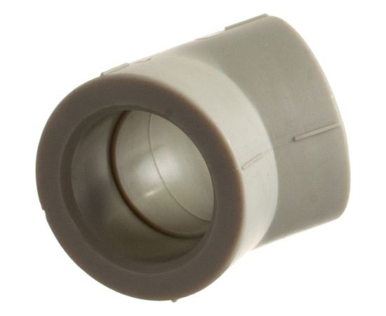 Угольник PRO AQUA PP-R 45 градусов белый 32 мм PA13512Pb 