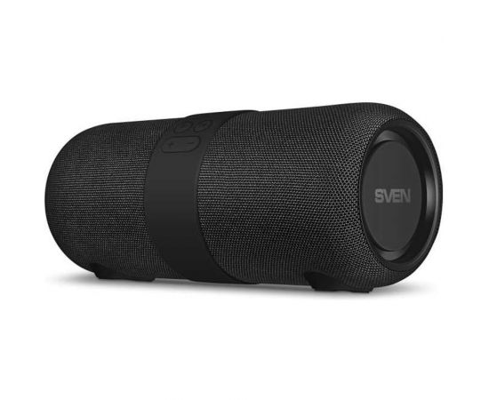 Портативная колонка SVEN АС PS-340 черная, 24 Вт, Waterproof (IPx6), TWS, Bluetooth, FM, USB, 3600 мА*ч SV-021283 