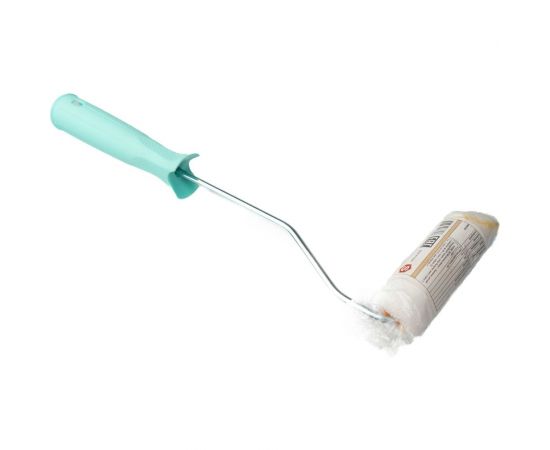 Малярный валик SAMGRUPP с пластиковой ручкой, 100 мм, ворс 12 мм 16175 