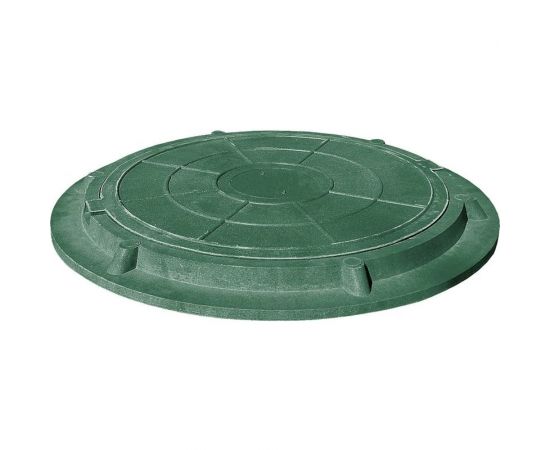 Ревизионный люк Neoкомпозит ППК тип ""ЛМ"" (легкий малый) d-580, до 1.5 т, зеленый Л-580 1,5т З 