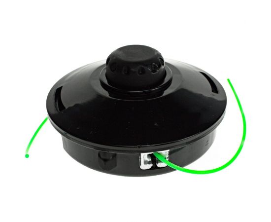 Катушка (головка) для триммера полуавтоматическая типа BF 5 Hitachi гайка М10x1.25 LH левая резьба + адаптер-гайка М10x1.0 LH левая резьба TORGWIN S94099 