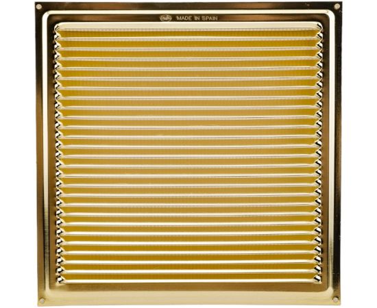Вентиляционная решетка позолоченная 250x250 мм Amig 1-250х250 ORO 