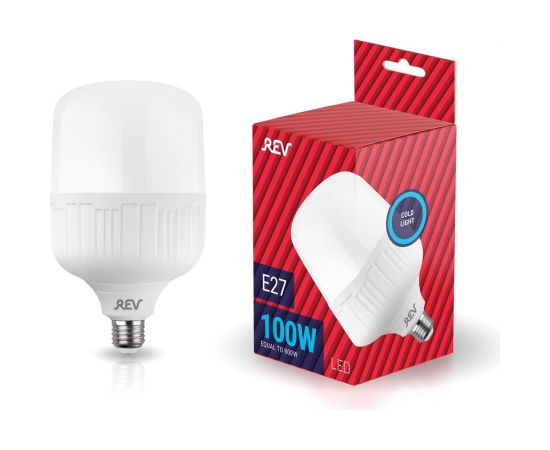 Светодиодная лампа REV T160 E27 100W, 6500K, PowerMax, дневной свет, 32550 5 