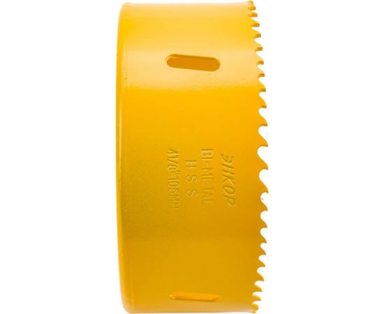 Коронка биметаллическая (105 мм; HSS) по металлу Энкор 24405 – изображение 3