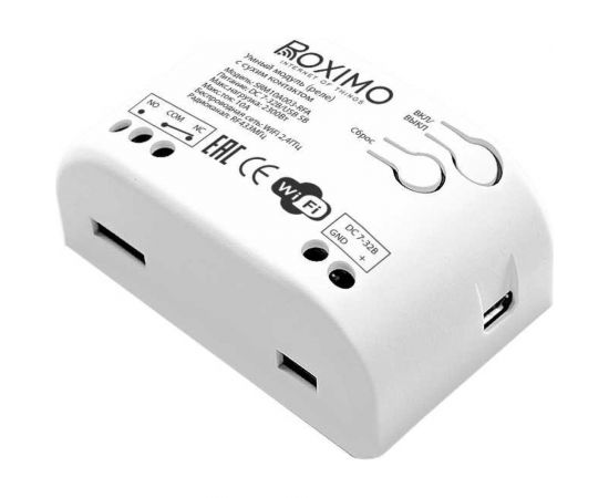 Умный модуль Roximo (реле) с сухим контактом и RF433МГц SRM10A003-RFA – изображение 4