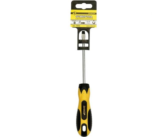 Отвертка Энкор шлиц 0,8х5,0х100мм 19502 – изображение 2