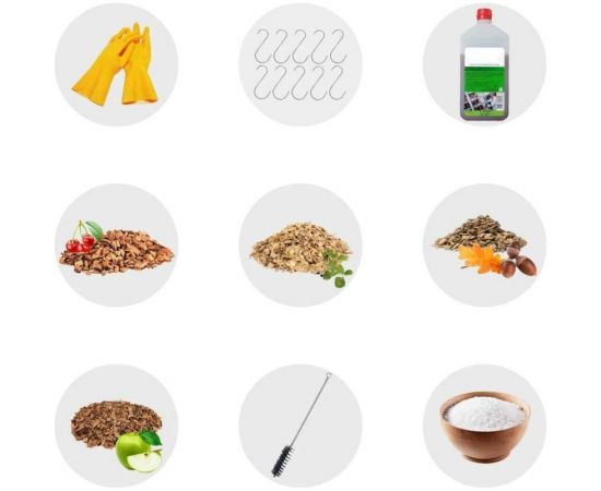 Набор щепы для копчения Вкус Качества Комбо-набор коптильщика combo-set-08 – изображение 2