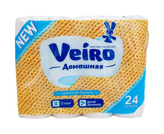 Туалетная ролевая бумага VEIRO Домашняя 1С224 – изображение 6