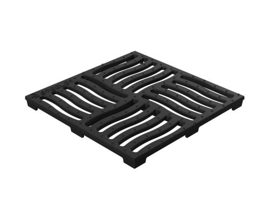 Чугунная решетка Стилот SteeStart щелевая 300x300 мм С250 – изображение 5