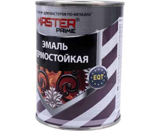 Термостойкая эмаль Master Prime белый, 0.8 кг 4300006840 – изображение 4